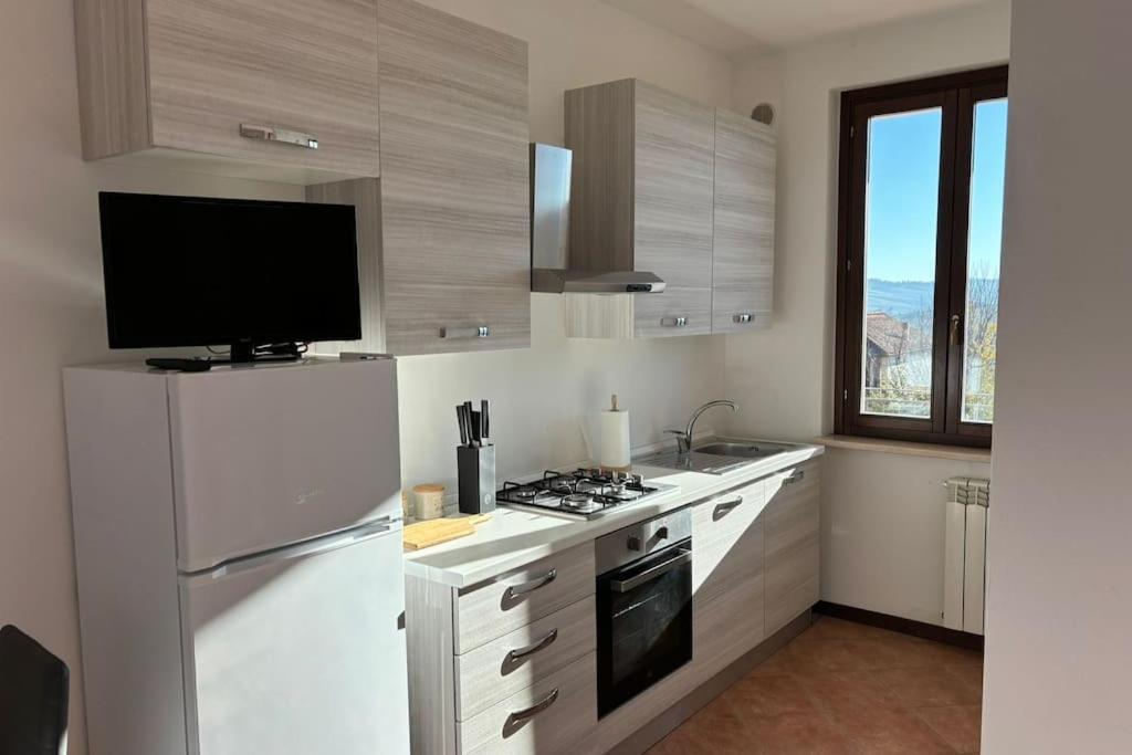 Ferienwohnung Casa Al Poggio Castana  Exterior foto